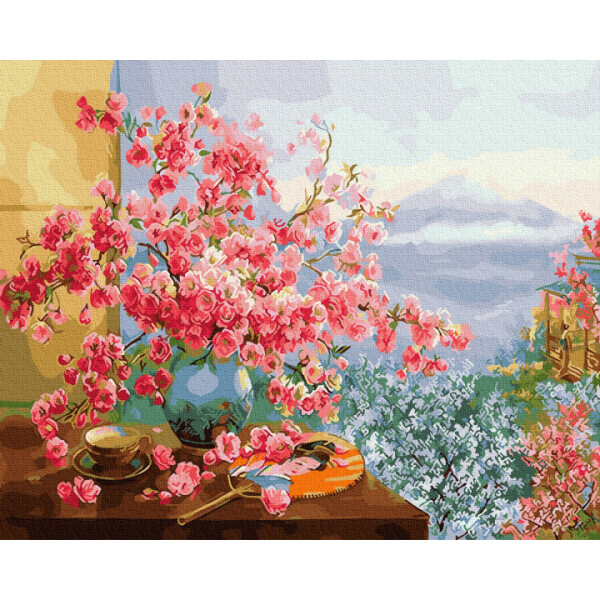 

Картина по номерам. Rainbow Art ";Весна в Японии"; GX27370-RA