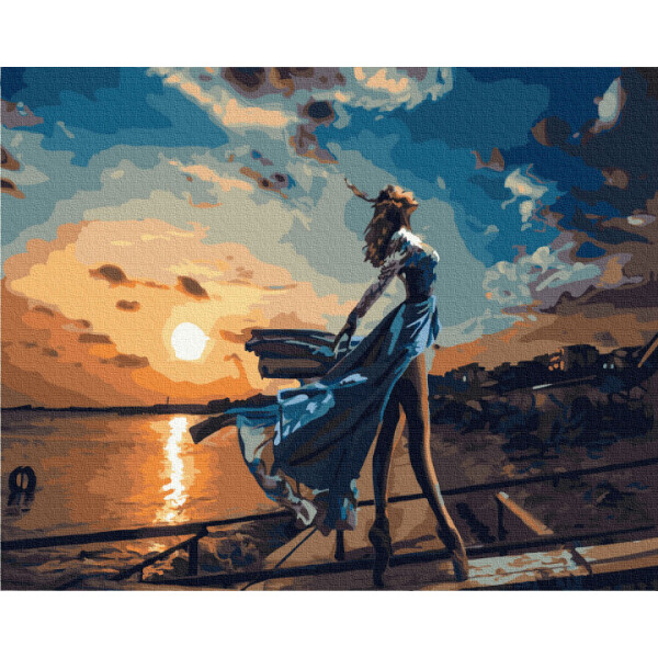 

Картина по номерам. Rainbow Art ";Изящность и грация"; GX34421-RA