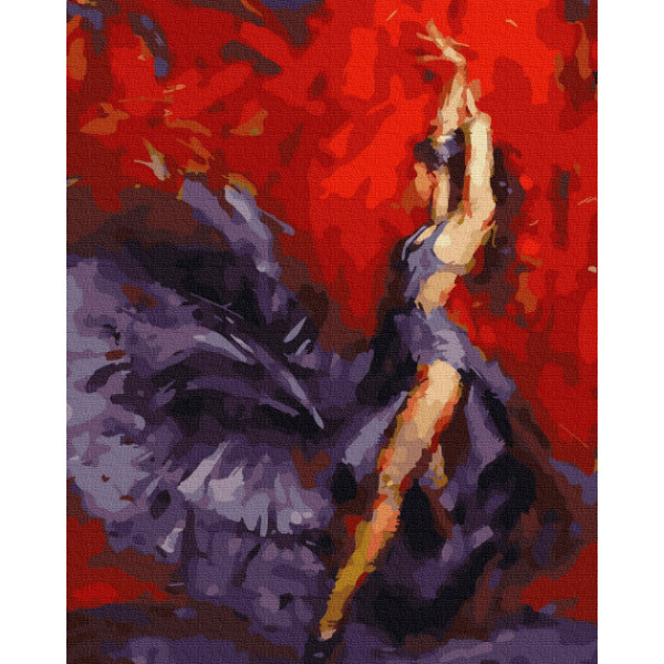 

Картина по номерам. Rainbow Art ";Фламенко"; GX35685-RA