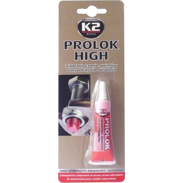 

Клей анаэробный K2 PROLOK HIGH 6 мл. (B151)
