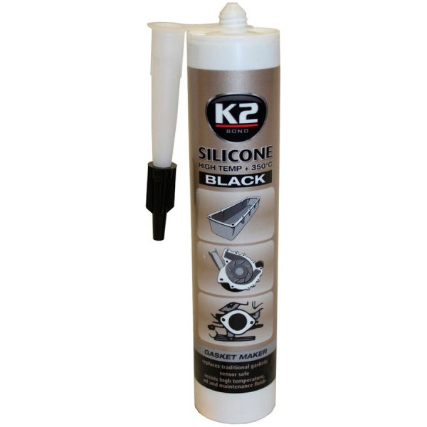 

Силикон герметик K2 SIL BLACK +350°C 300g (B200)