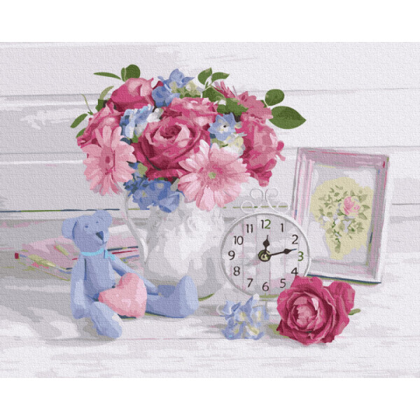 

Картина по номерам. Rainbow Art ";Цветочный прованс"; GX36030-RA