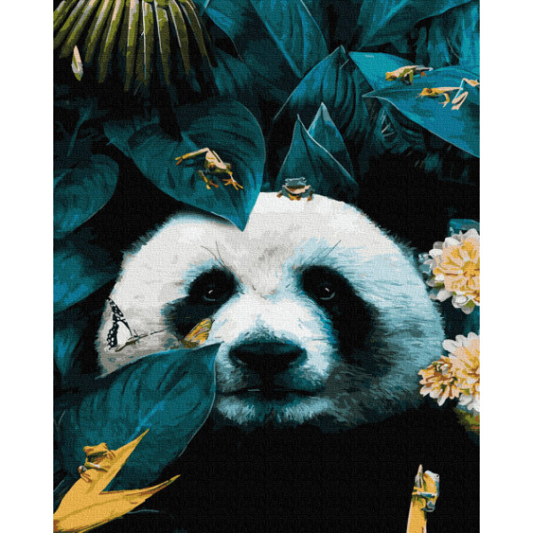 

Картина по номерам. Rainbow Art ";Панда"; GX36031-RA