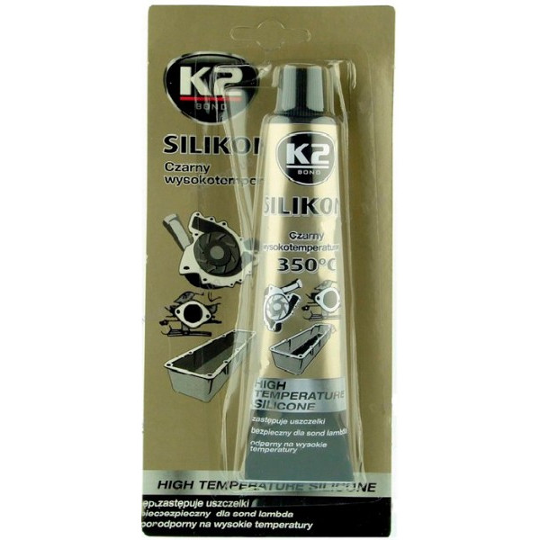 

Силикон герметик K2 SIL BLACK +350°C 21g (B215)