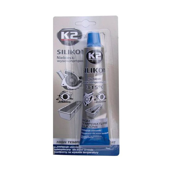 

Силикон герметик K2 SIL BLUE +315°C 85 г (B220)