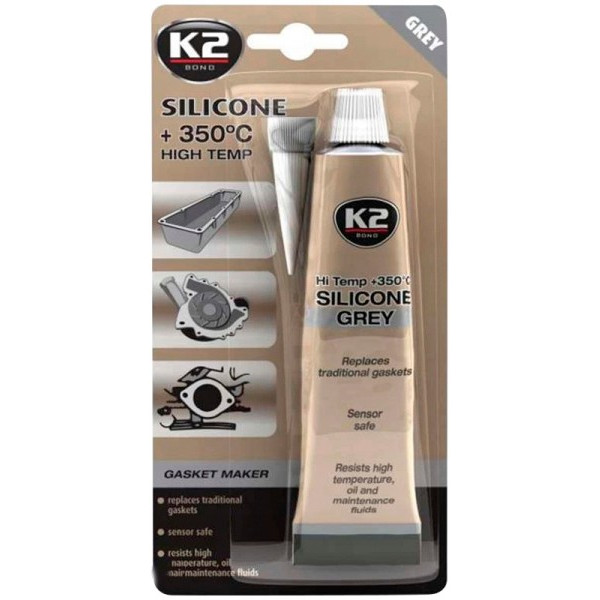 

Силикон герметик K2 SIL GREY GREY SILICON +350С (B250)