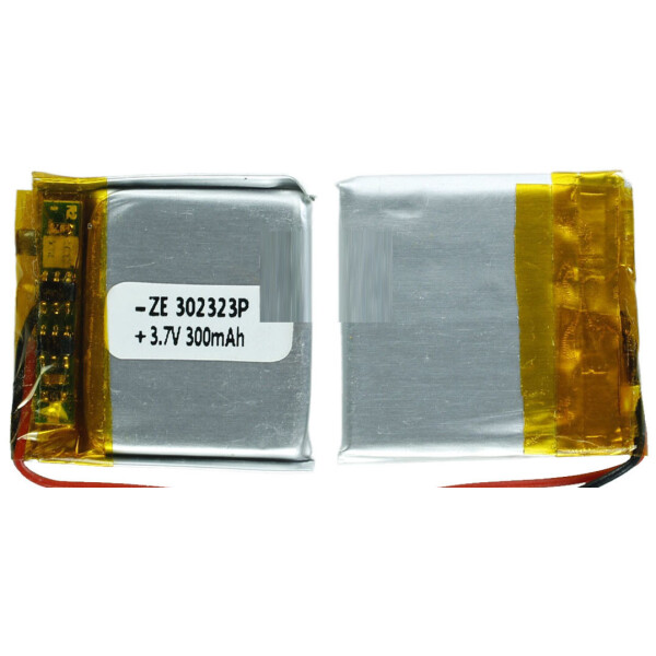 

Аккумулятор универсальный 302323 2.3 cm х 2.3 cm 3.7v 300 mAh