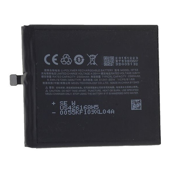 

Аккумулятор для Meizu Pro 6 (BT53) High Copy