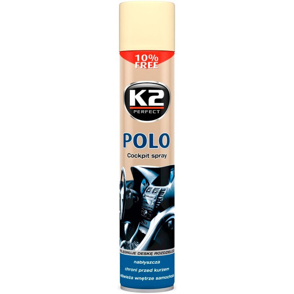 

Полироль для панели K2 POLO COCKPIT 750ml (ваніль) K407