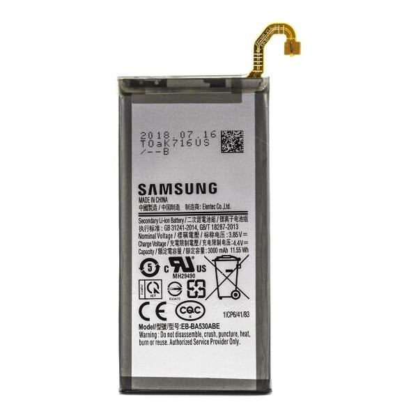 

Аккумулятор для Samsung Galaxy A8 2018 SM-A530 EB-BA530ABE (3000mAh)