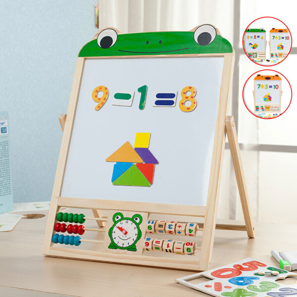 

Деревянная игрушка Досточка MD 1028-F (Жабка)