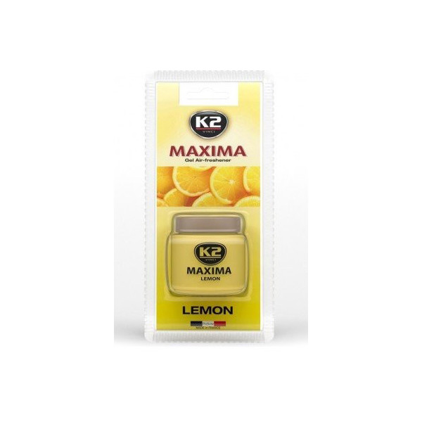 

Ароматизатор гелевый K2 MAXIMA 50ML (лимон) V605