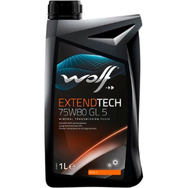 

Смазка WOLF EXTENDTECH 75W80 GL 5 1L (8303807)