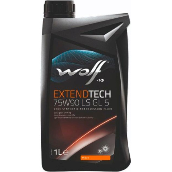 

Смазка WOLF EXTENDTECH 75W90 LS GL 5 1L (8300721)