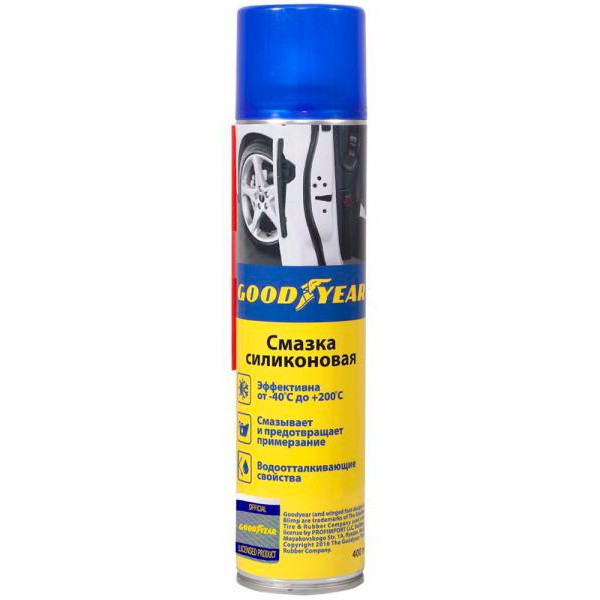 

Смазка силиконовая Goodyear 400 мл. (GY000701)