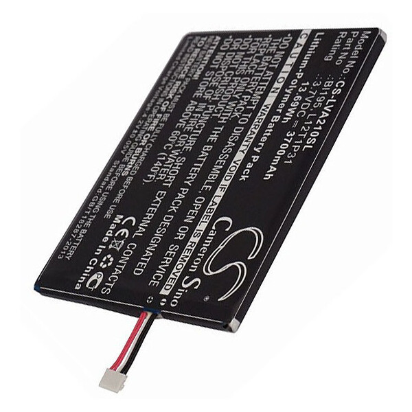 

Аккумулятор для Lenovo BL195, L12T1P31, A2107, A2207 (3550 mAh)
