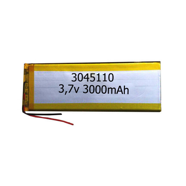 

Аккумулятор универсальный 3045110 4.5 cm х 11 cm 3.7v 3000 mAh