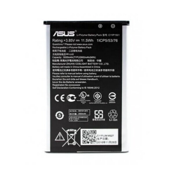 

Аккумулятор для Asus C11P1501 ZenFone 2 Laser (ZE551KL, Selfie ZD551KL) 2900mAh