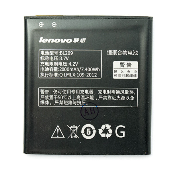 

Аккумулятор для Lenovo BL209 A516, A706, A760, A630e, A820e