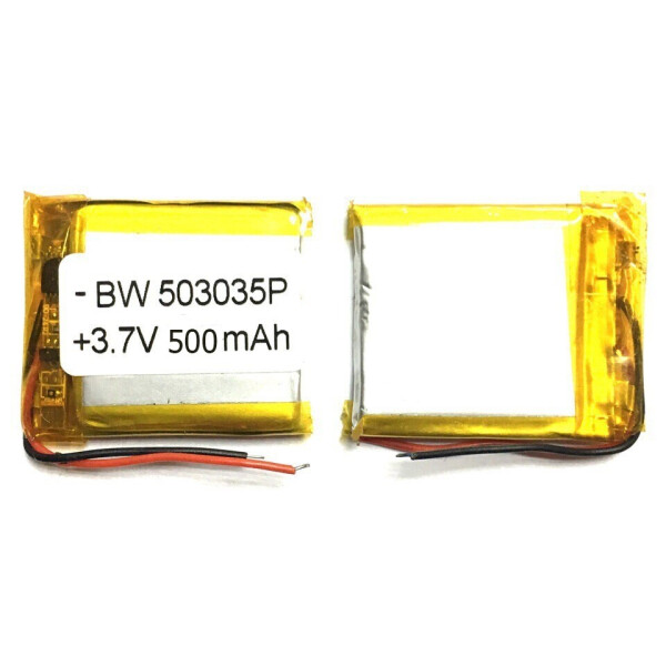 

Аккумулятор универсальный 503035P 3 cm х 3.5 cm 3.7v 500 mAh