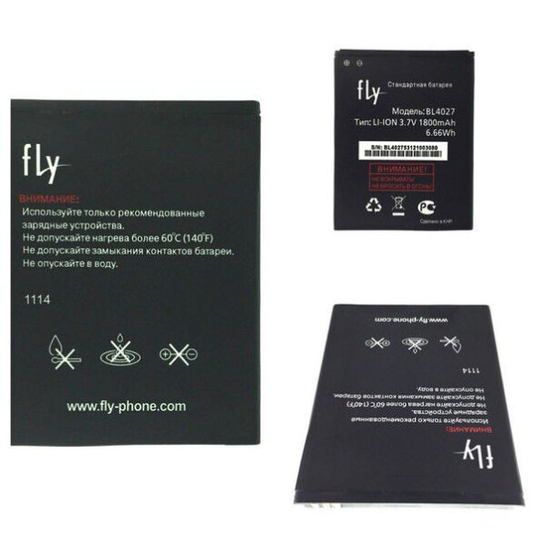 

Аккумулятор для Fly BL4027 (1800 mAh) IQ4410 Quad Phoenix