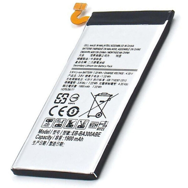 

Аккумулятор для Samsung Galaxy A3 SM-A300F (1900 mAh)