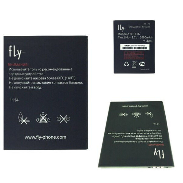 

Аккумулятор для Fly BL3216 (2000 mAh) IQ4414 Evo Tech 3