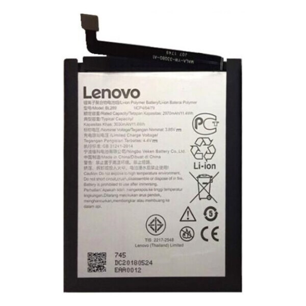 

Аккумулятор для Lenovo BL289 (2970 mAh) K5 Play