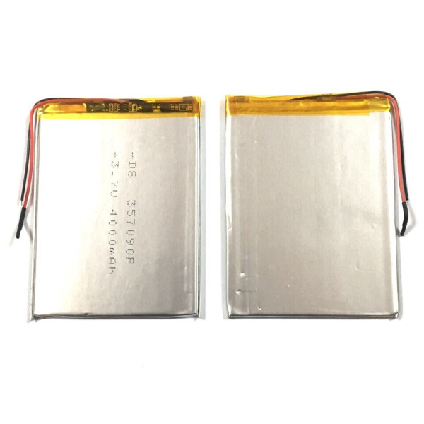 

Аккумулятор универсальный 357090P 9 cm х 7 cm 3.7v 3800 mAh