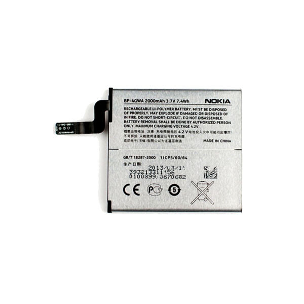 

Аккумулятор для Nokia Lumia BP-4GWA, Lumia 625 (2000 mAh)