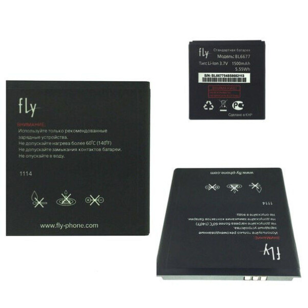 

Аккумулятор для Fly BL6677 (1500 mAh) IQ447 Era Life 1
