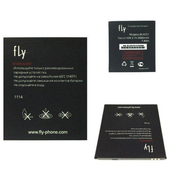 

Аккумулятор для Fly BL4251 (2000 mAh) IQ450, IQ450Q