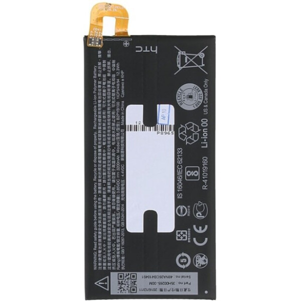 

Аккумулятор HTC 10 Evo, M11, M10f, Bolt 2PYB2, B2PYB100, 35H00265-00M (3200mAh)
