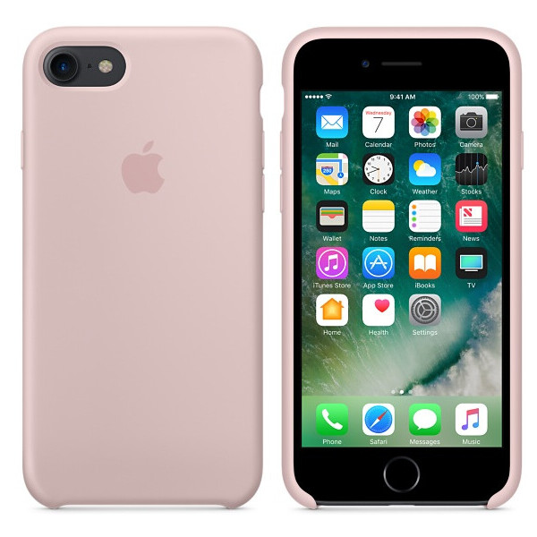 

Чехол (Silicone Case) для iPhone 7, iPhone 8 Pink