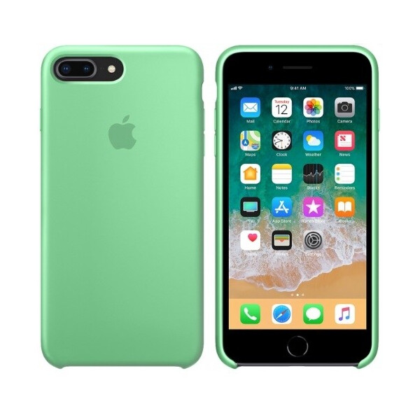 

Чехол (Silicone Case) для iPhone 7 Plus, iPhone 8 Plus Green