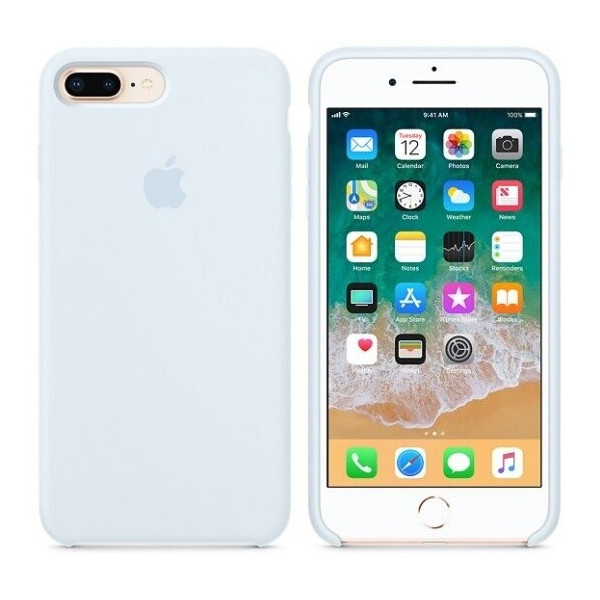 

Чехол (Silicone Case) для iPhone 7 Plus, iPhone 8 Plus Original Sky Blue