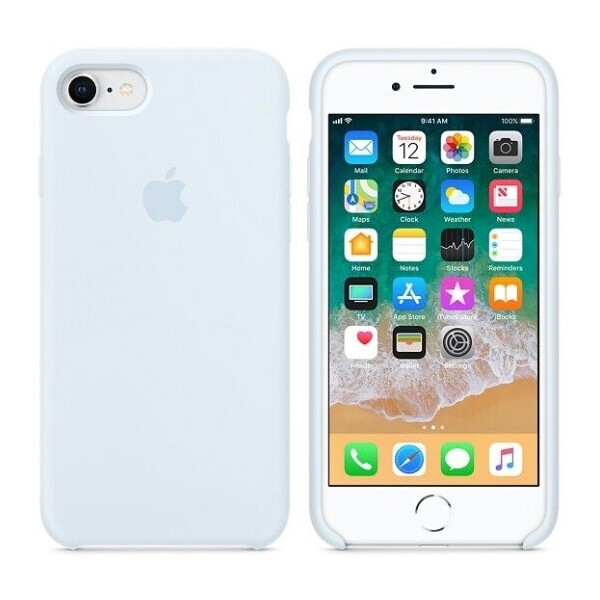 

Чехол (Silicone Case) для iPhone 7, iPhone 8 Original Sky Blue