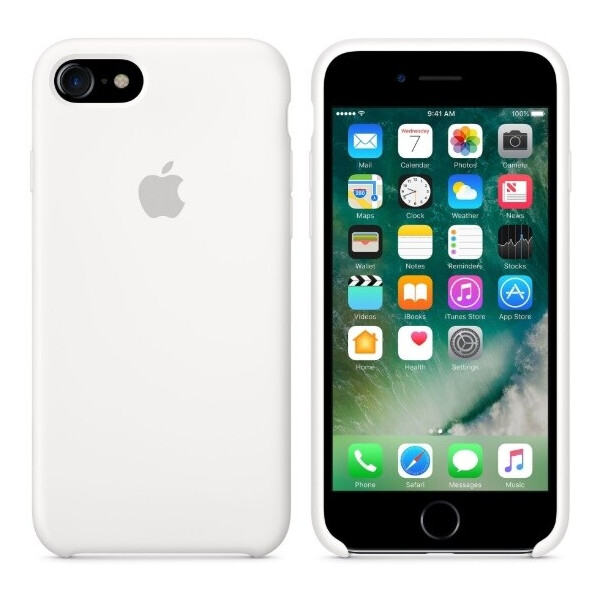 

Чехол (Silicone Case) для iPhone 7, iPhone 8 Original White
