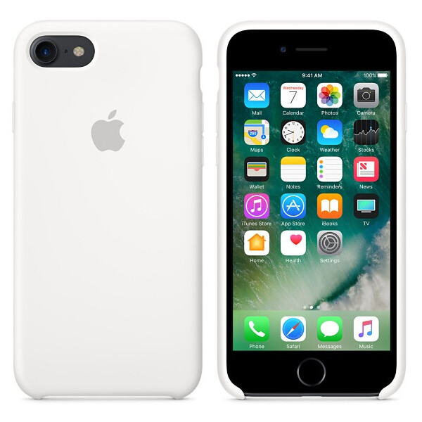 

Чехол (Silicone Case) для iPhone 7, iPhone 8 White