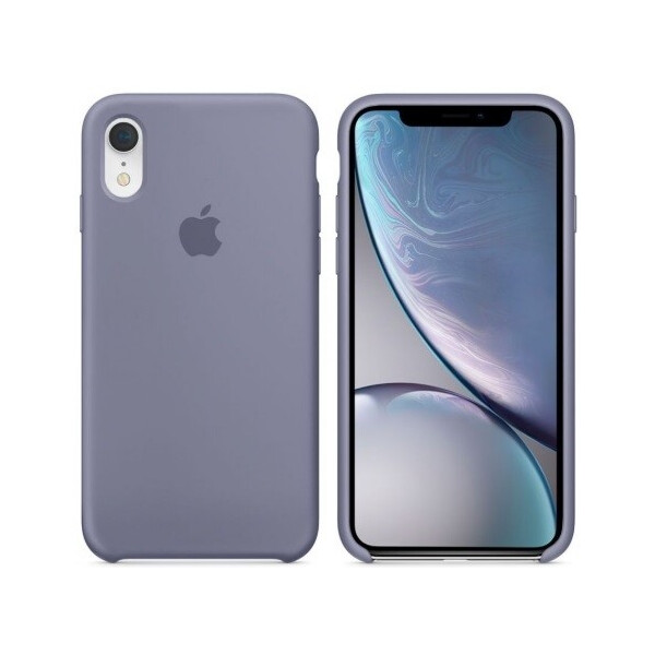 

Чехол (Silicone Case) для iPhone XR Original Lavender Gray