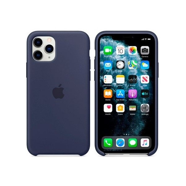 

Чехол (Silicone Case) для iPhone 11 Pro Original Midnight Blue
