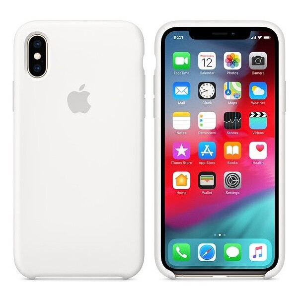 

Чехол (Silicone Case) для iPhone XS Max Original White