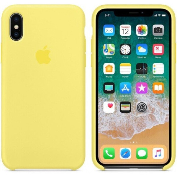 

Чехол (Silicone Case) для iPhone X, iPhone XS Original Lemonade