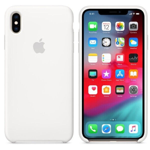 

Чехол (Silicone Case) для iPhone X, iPhone XS Original White