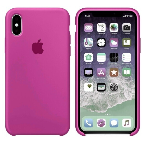 

Чехол (Silicone Case) для iPhone X, iPhone XS Original Dragon Fruit