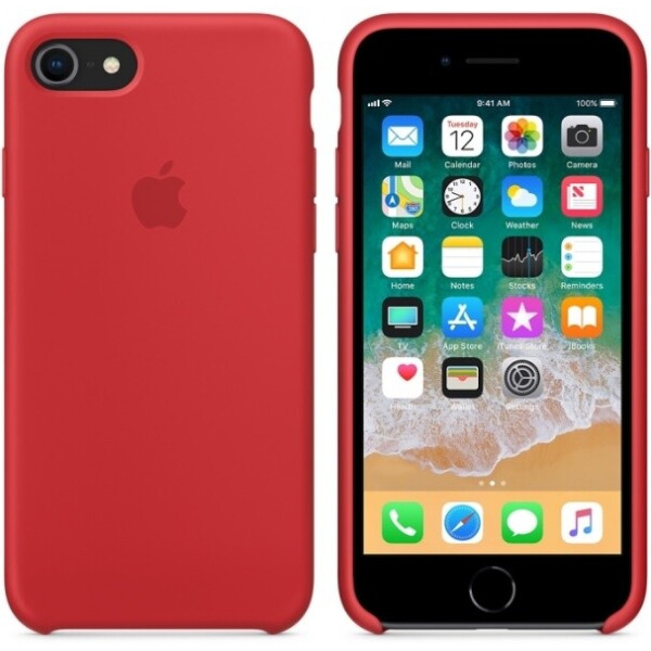 

Чехол (Silicone Case) для iPhone 7, iPhone 8 Original Red