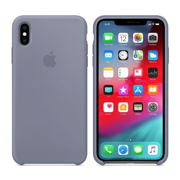 

Чехол (Silicone Case) для iPhone X, iPhone XS Original Lavender Gray