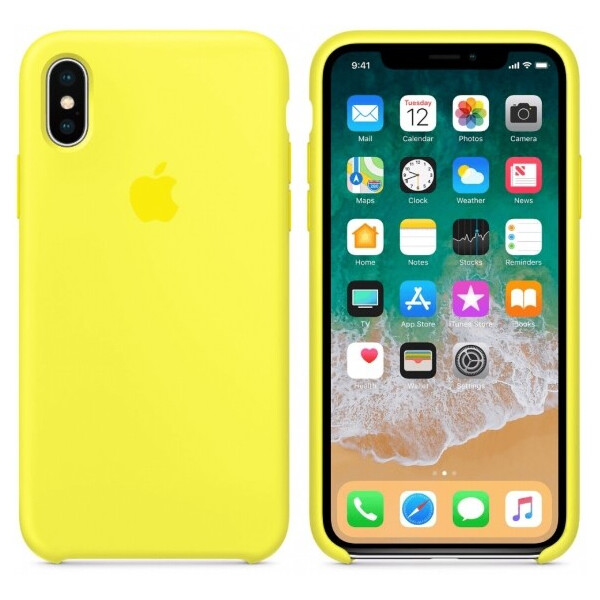 

Чехол (Silicone Case) для iPhone X, iPhone XS Original Flash