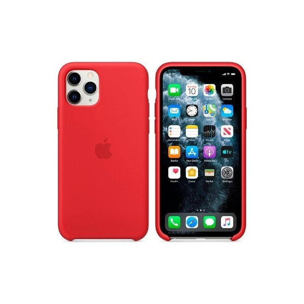 

Чехол (Silicone Case) для iPhone 11 Pro Original Red