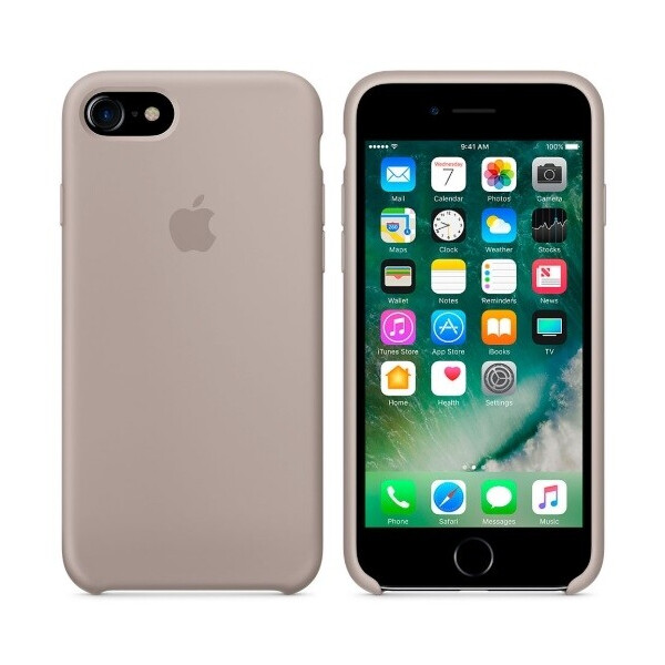 

Чехол (Silicone Case) для iPhone 7, iPhone 8 Original Pebble